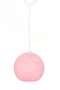 Opviq Lámpara de araña de yute hecha a mano Rosa y Blanco
